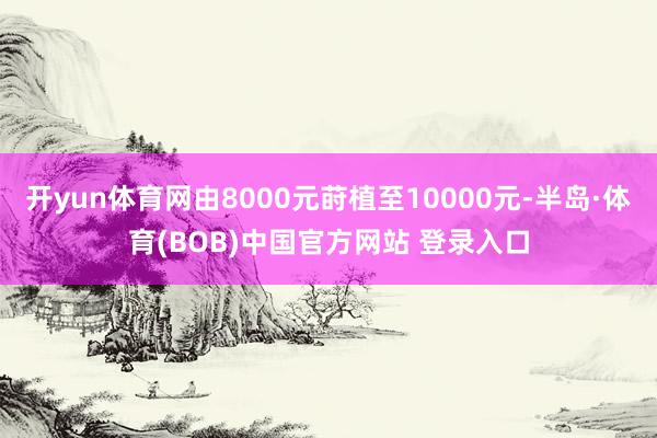 开yun体育网由8000元莳植至10000元-半岛·体育(BOB)中国官方网站 登录入口
