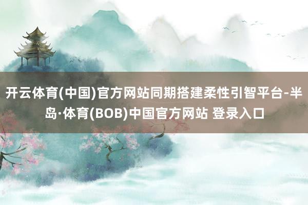 开云体育(中国)官方网站同期搭建柔性引智平台-半岛·体育(BOB)中国官方网站 登录入口
